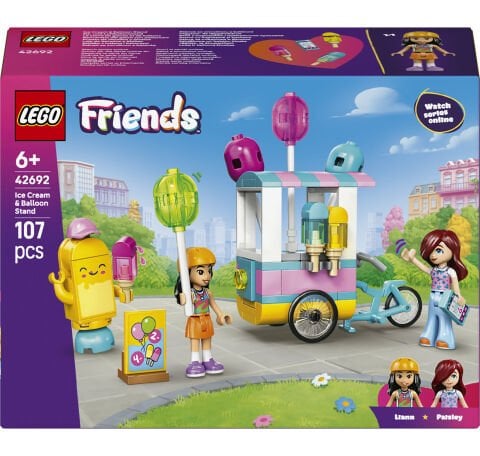 LEGO® Friends Dondurma ve Balon Standı 42692