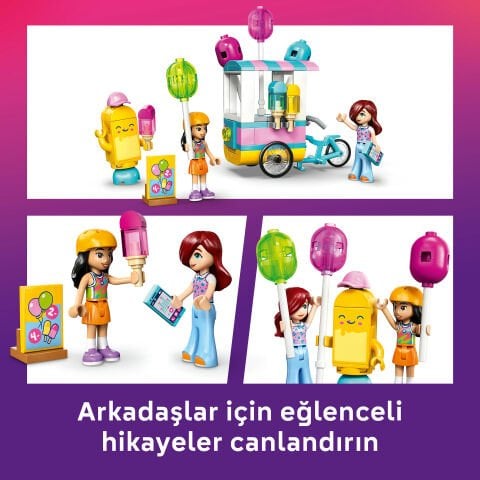 LEGO® Friends Dondurma ve Balon Standı 42692