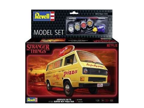 Revell Model Set Volkswagen T3 Bus ''Surfer Boy'': Stranger Things