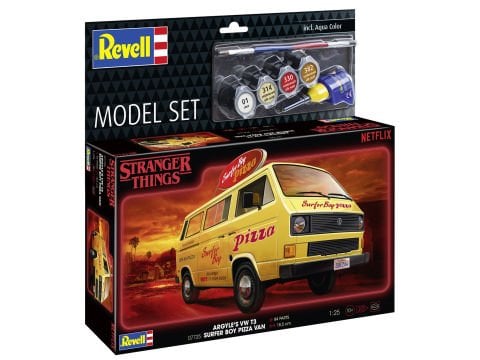 Revell Model Set Volkswagen T3 Bus ''Surfer Boy'': Stranger Things