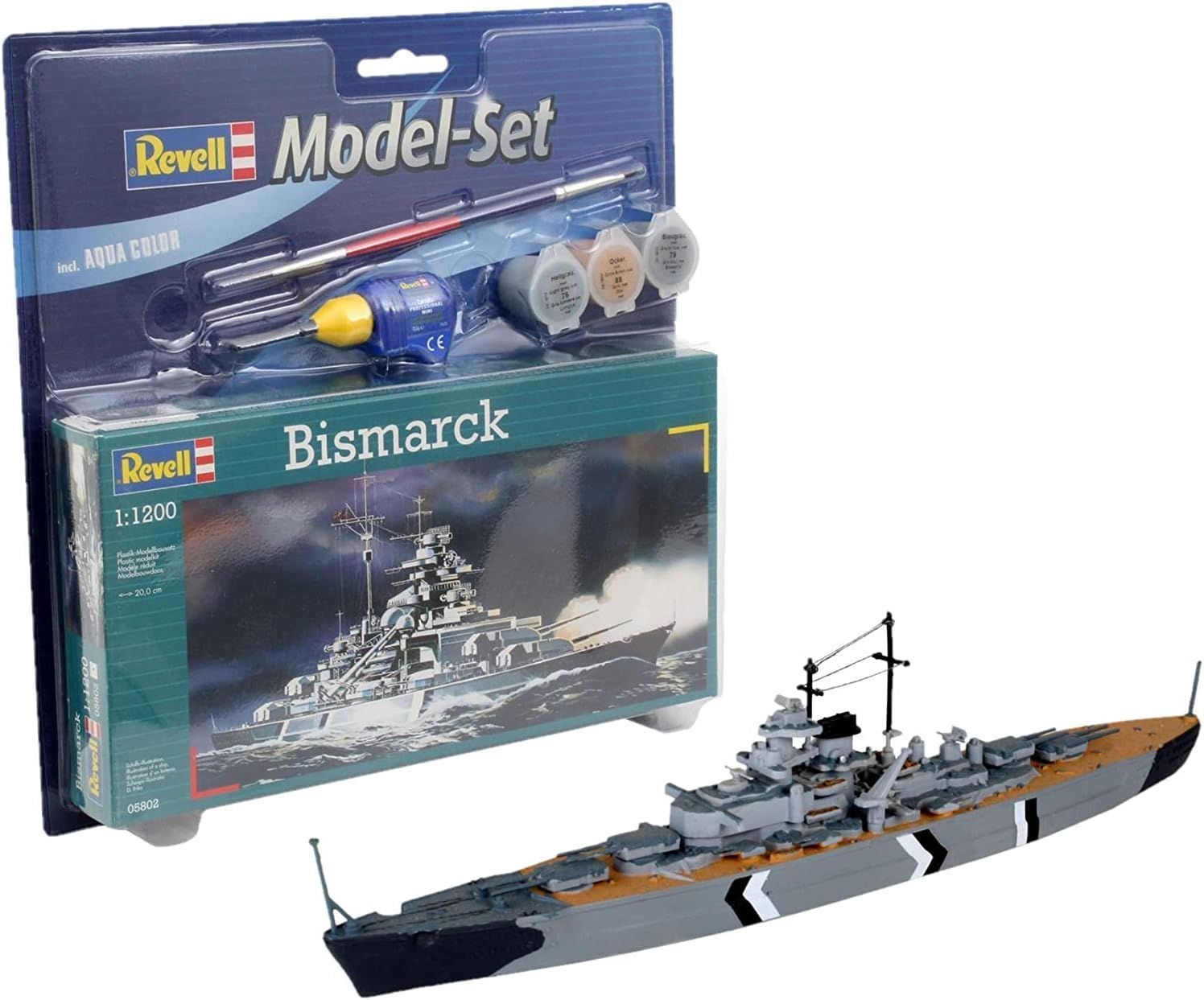 Revell Model Set Bismarck 1:1200 -65802