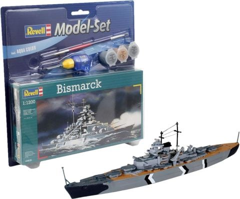 Revell Model Set Bismarck 1:1200 -65802