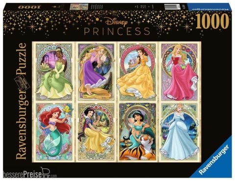 1000 Parça Puzzle Walt Disney Prensesler