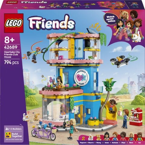 LEGO® Friends Heartlake Şehri Friends Kulüp Evi 42689