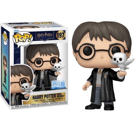 Pop! Movies: Harry Potter S20- Harry with Hedwig (Exc)