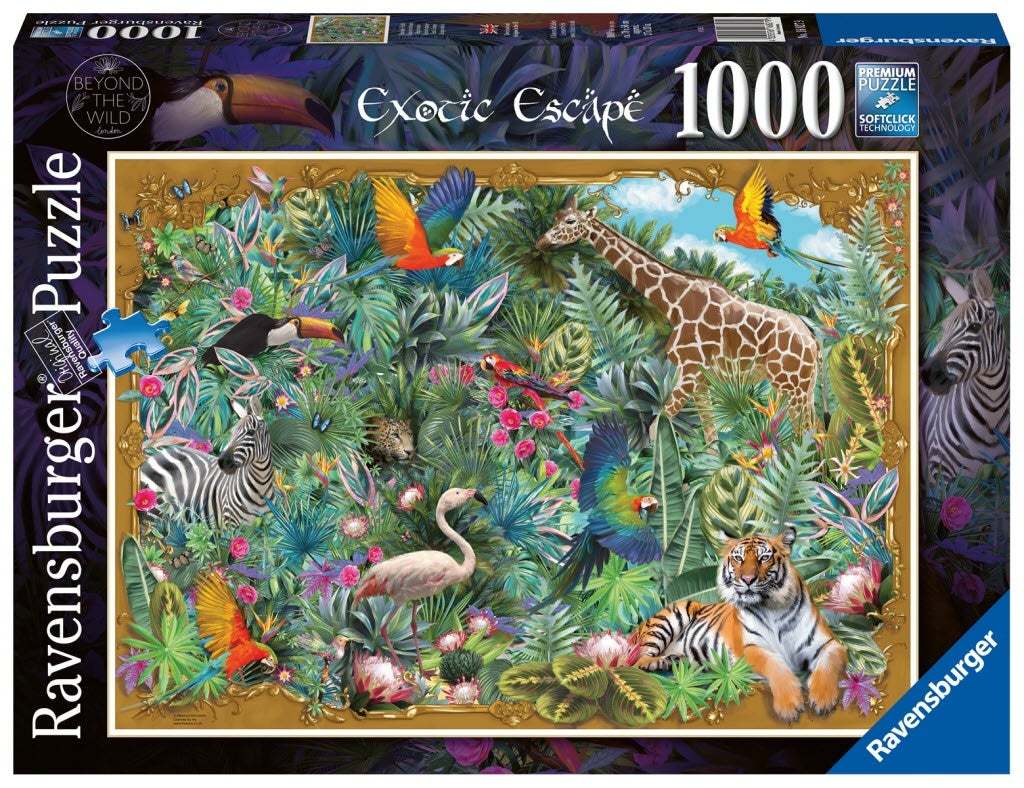 1000p Puz Egzotik Hayvanlar