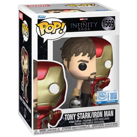 Pop! Marvel: Split - Iron Man / Tony Stark + L491 (Exc)