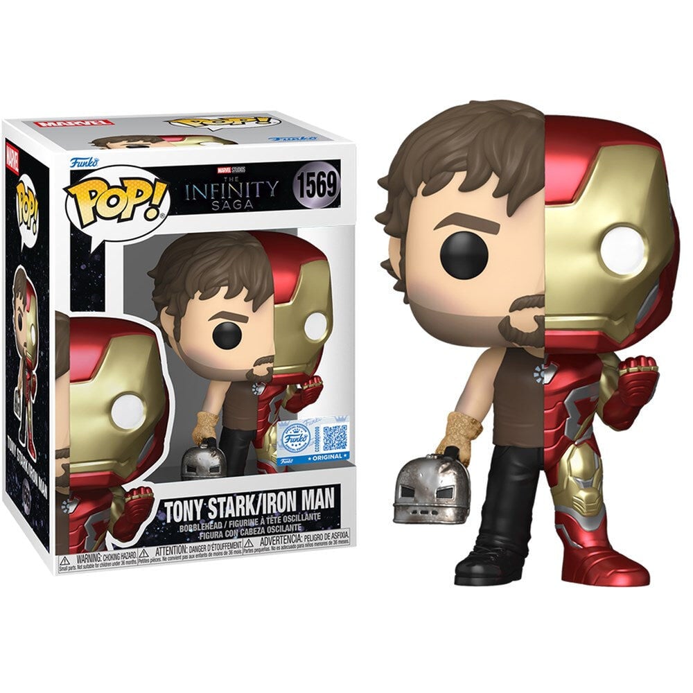 Pop! Marvel: Split - Iron Man / Tony Stark + L491 (Exc)