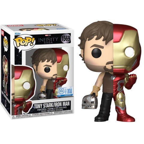 Pop! Marvel: Split - Iron Man / Tony Stark + L491 (Exc)