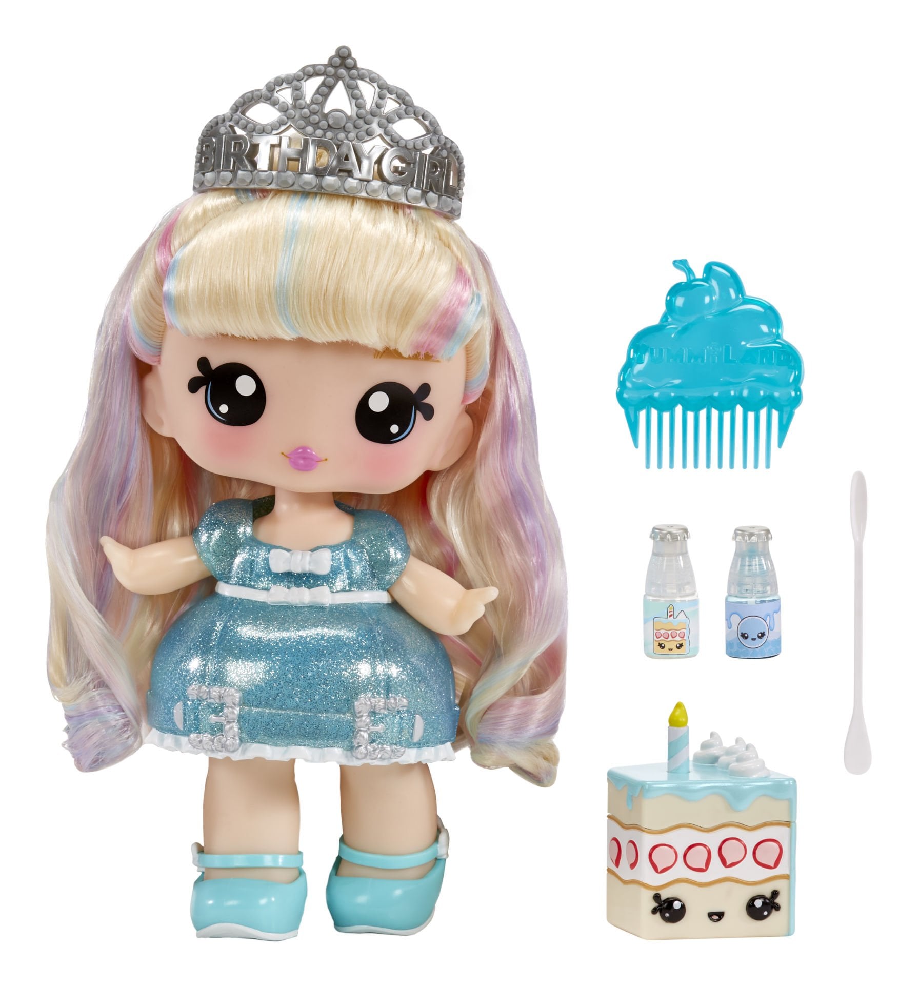 Yummiland Büyük Callie Birthday Cake Bebeği ve Dudak Parlatıcısı