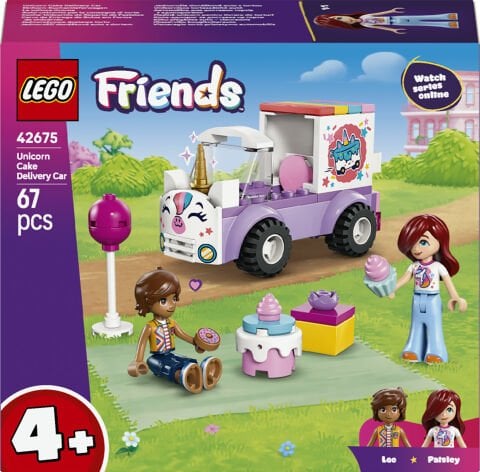 LEGO® Friends Tek Boynuzlu At Pasta Dağıtım Arabası 42675