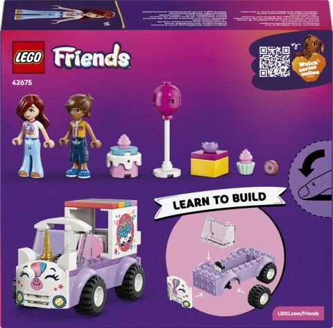 LEGO® Friends Tek Boynuzlu At Pasta Dağıtım Arabası 42675