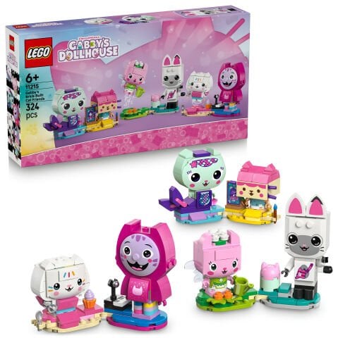 LEGO® Gabby’s Dollhouse Gabby’nin Kedi Arkadaşları 11215