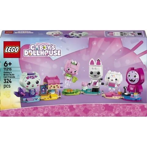 LEGO® Gabby’s Dollhouse Gabby’nin Kedi Arkadaşları 11215