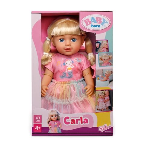 Baby Born 43cm Carla Kız Kardeş Bebeği