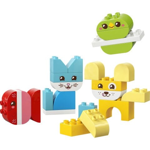 LEGO® DUPLO® İlk 3'ü 1 Arada Yaratıcı Sevimli Hayvanlar 10477