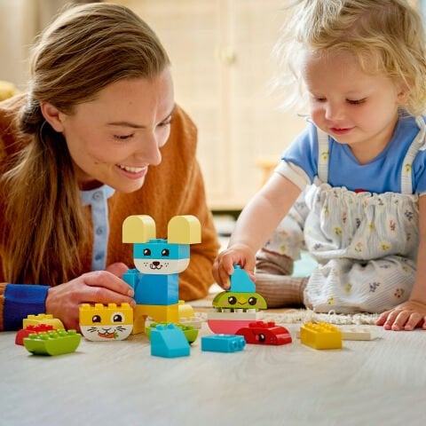 LEGO® DUPLO® İlk 3'ü 1 Arada Yaratıcı Sevimli Hayvanlar 10477