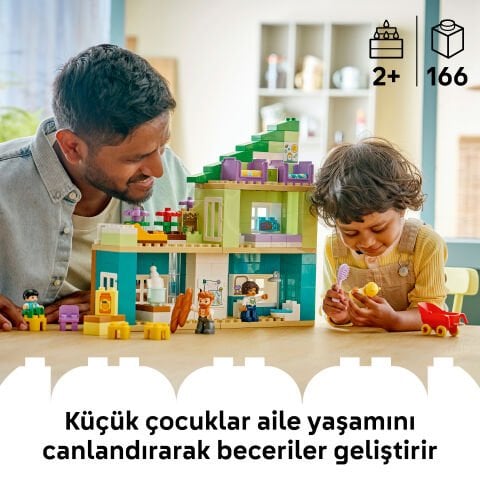 LEGO® DUPLO® Kasabası 3’ü 1 Arada Figürlü Modern Aile Evi 10470