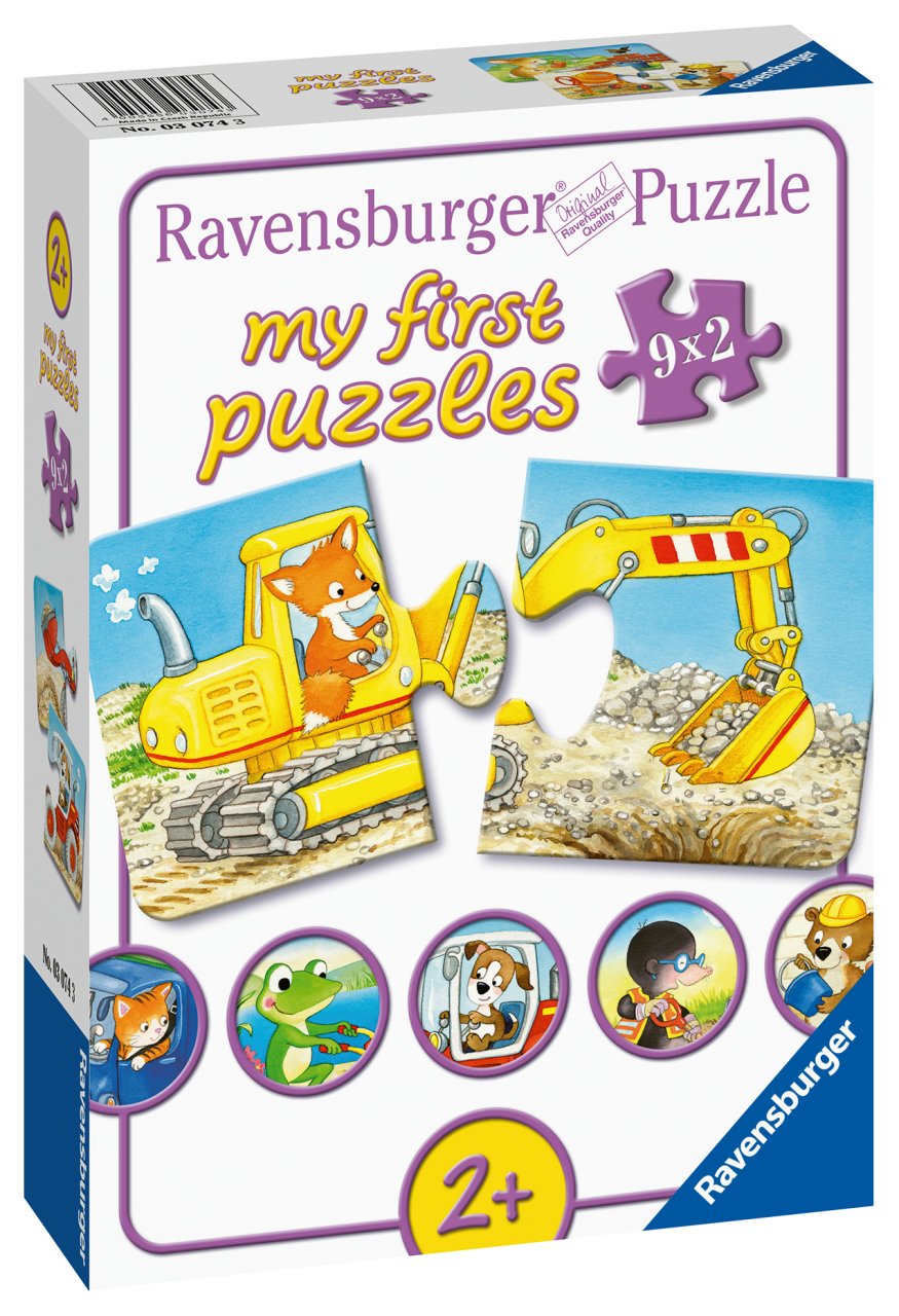 9x2p Puz İnşaatçı Hayvanlar
