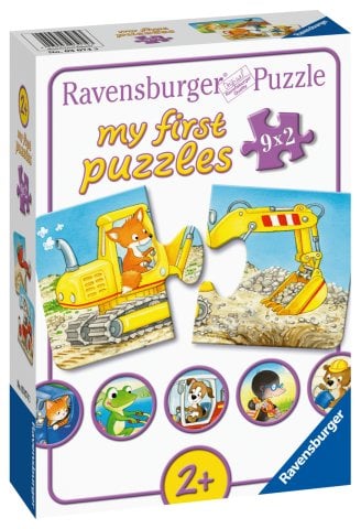 9x2p Puz İnşaatçı Hayvanlar