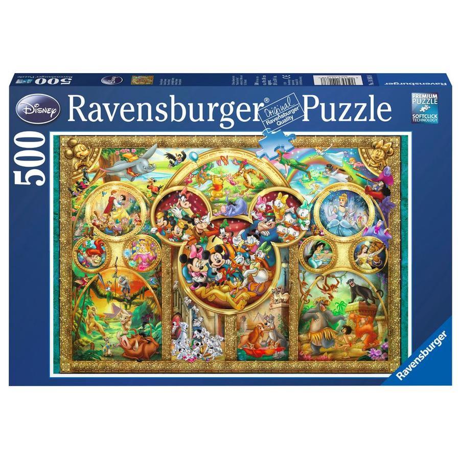 Ravensburger 500 Parçalı Puzzle WD Family