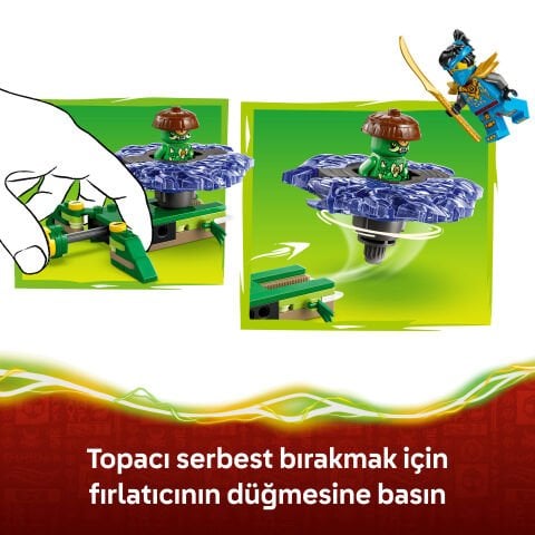LEGO® NINJAGO® Nya, Mutasyon Canavarı Topacına Karşı 71849