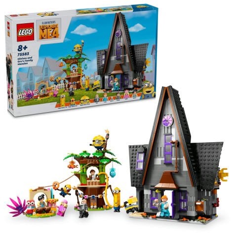 LEGO® Despicable Me 4 Minyonlar ve Gru'nun Aile Köşkü 75583