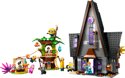 LEGO® Despicable Me 4 Minyonlar ve Gru'nun Aile Köşkü 75583