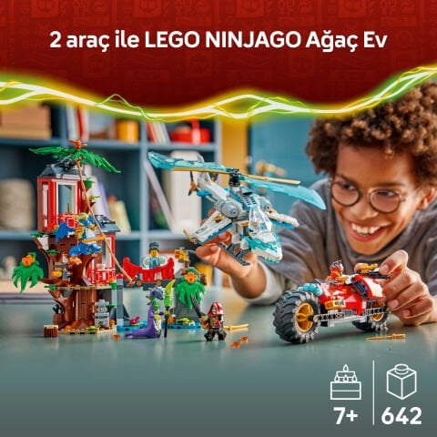 LEGO® NINJAGO® Ninja Aracı Ağaç Ev Savaşı 71857