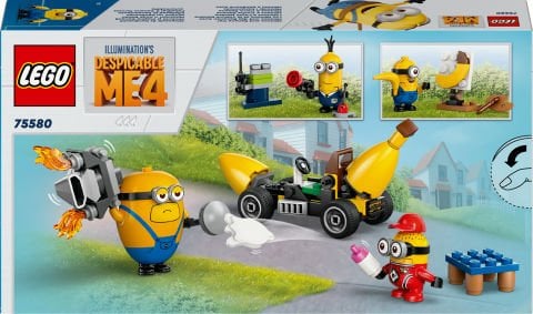 LEGO® Despicable Me 4 Minyonlar ve Muz Araba Oyuncağı 75580