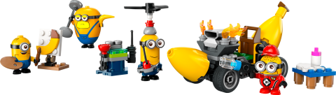LEGO® Despicable Me 4 Minyonlar ve Muz Araba Oyuncağı 75580