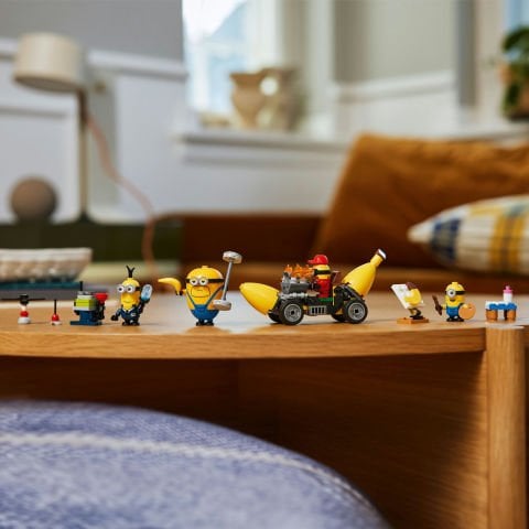 LEGO® Despicable Me 4 Minyonlar ve Muz Araba Oyuncağı 75580