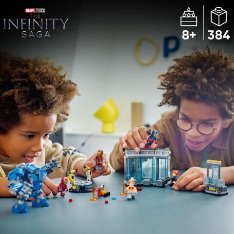 LEGO® Iron Man'in Laboratuvarı: Zırh Salonu 76315