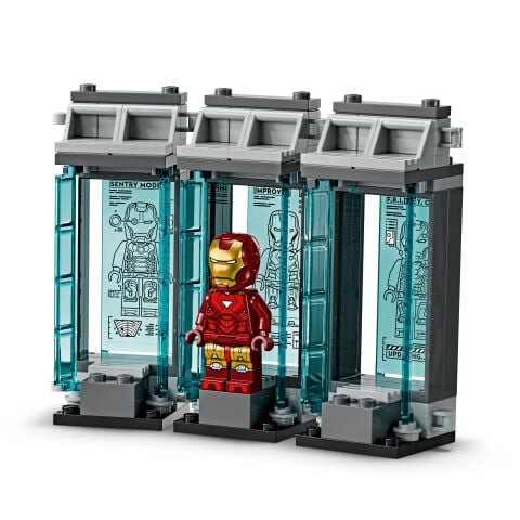 LEGO® Iron Man'in Laboratuvarı: Zırh Salonu 76315