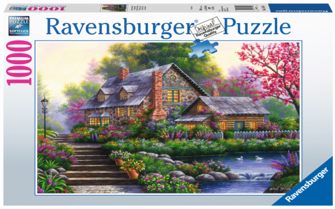 Ravensburger 1000 Parçalı Puzzle Romantic Cottage