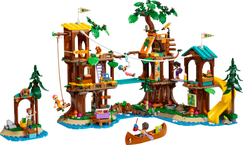 LEGO® Friends Macera Kampı Ağaç Ev Oyun Seti 42631