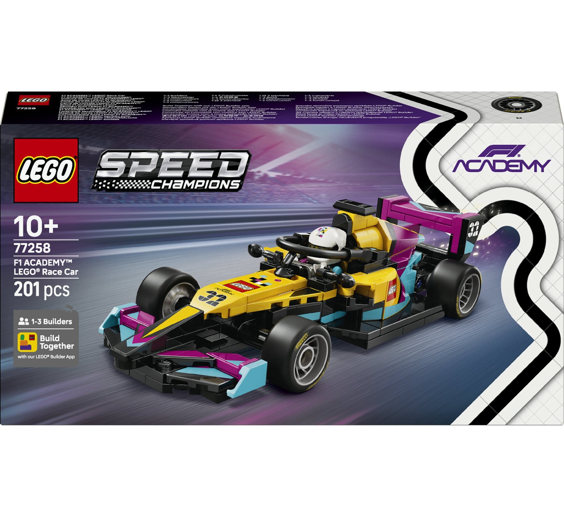 LEGO® Speed Champions F1 ACADEMY™ LEGO® Yarış Arabası 77258
