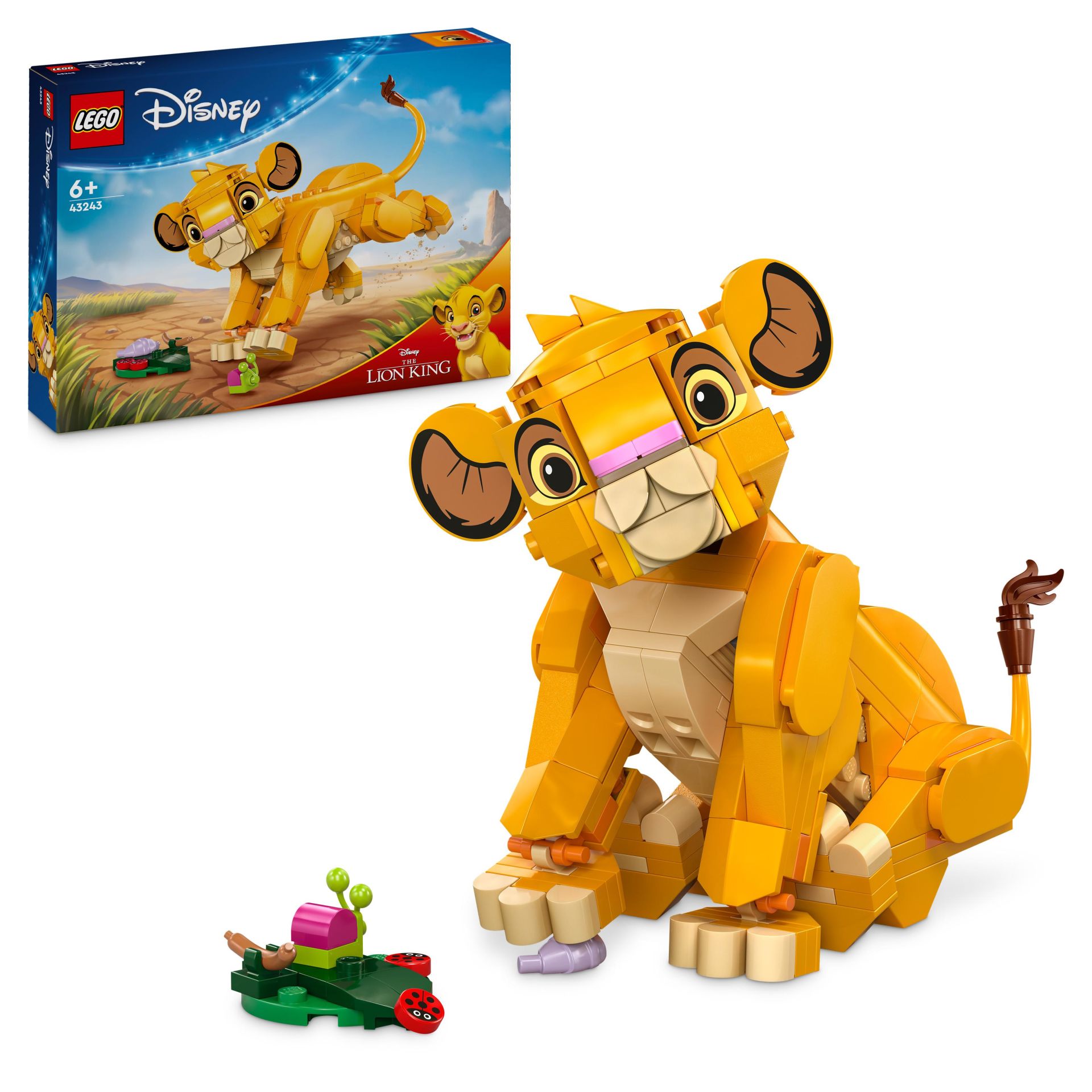 LEGO® ǀ Disney Yavru Aslan Kral Simba Eğlenceli Hediye Fikri 43243