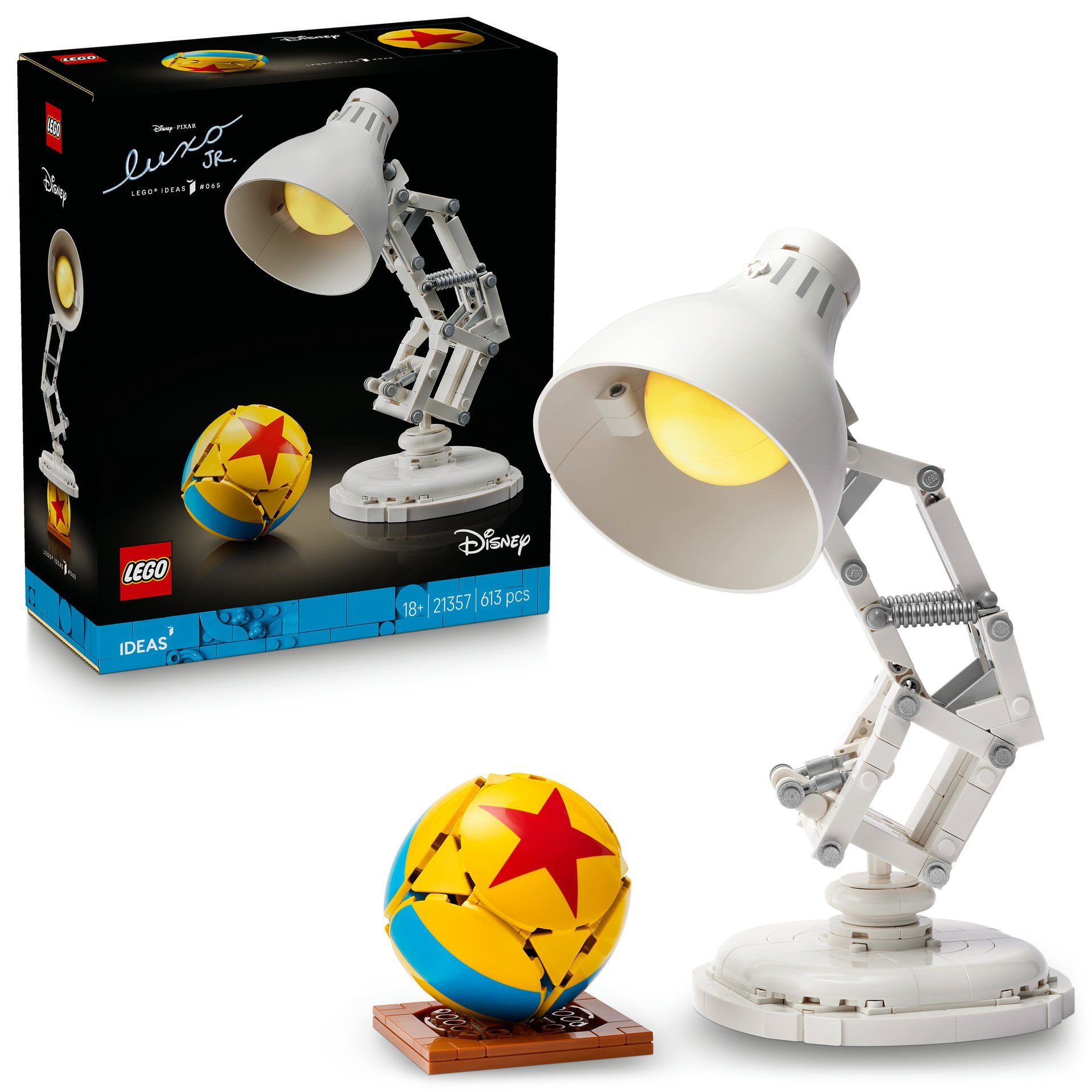 LEGO® Ideas | Disney Pixar Luxo Jr. İnşa Edilebilen Sergileme Modeli 21357