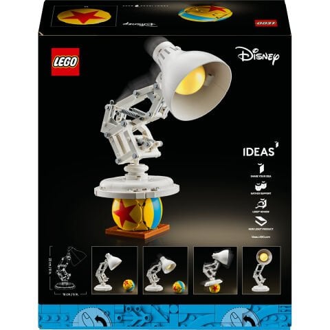 LEGO® Ideas | Disney Pixar Luxo Jr. İnşa Edilebilen Sergileme Modeli 21357